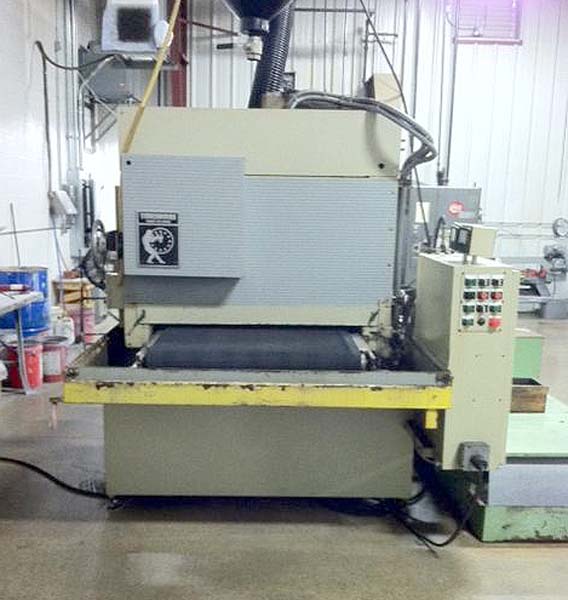 37" Timesaver Abrasive Wet Belt Grinding, Sanding, Deburring Finishing Machine