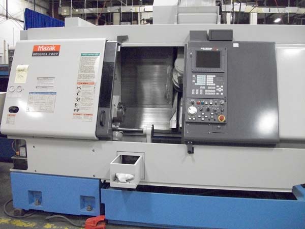 MAZAK Integrex 200Y CNC Lathe with Live Tooling turning center machine for sale