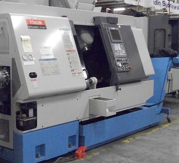 MAZAK Integrex 200Y CNC Lathe with Live Tooling turning center machine for sale