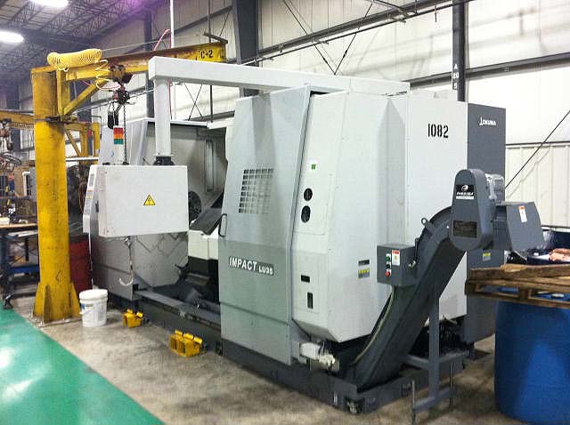 Okuma LU-35 4-Axis CNC Lathe turning center machine for sale