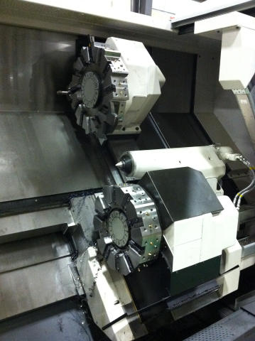 Okuma LU-35 4-Axis CNC Lathe turning center machine for sale