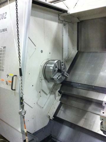 Okuma LU-35 4-Axis CNC Lathe turning center machine for sale