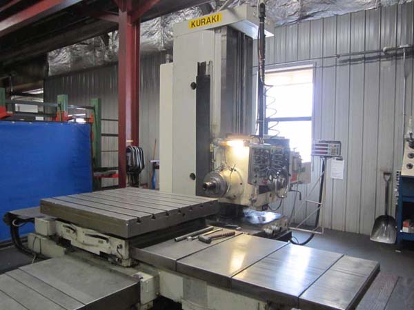 4" Kuraki Table Type Boring Mill For Sale