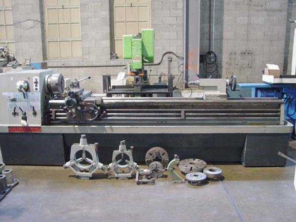 17" x 100" Clausing Colchester Gap Bed Engine Lathe For Sale