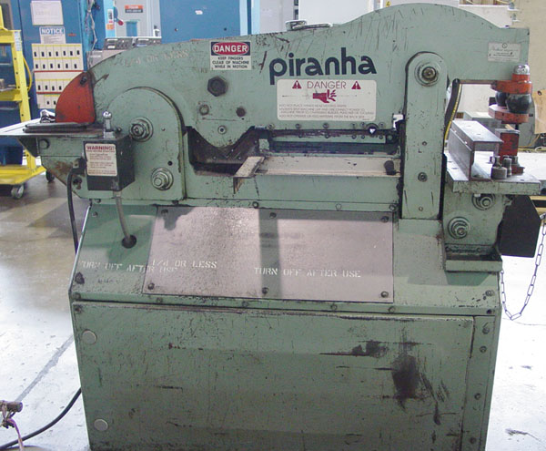 50 Ton Piranha Iron Worker For Sale for sale