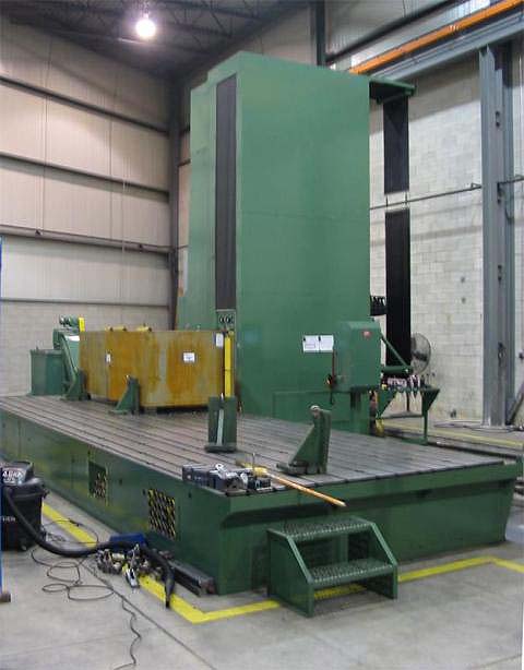 30' Gray Horizontal Floor Type Boring Mill For Sale