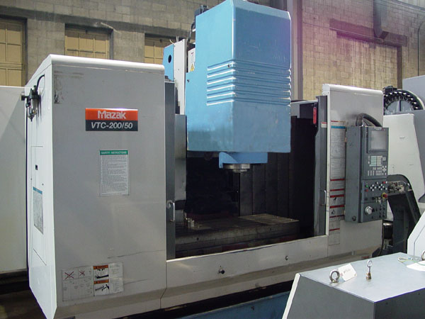 Mazak VTC-200 50 CNC Vertical Machining Center Mazak  cnc vertical mill for sale