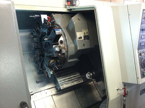 Hyundai Kia SKT21 CNC Turning Center with Live Tooling and Sub-Spindle CNC Lathe for sale