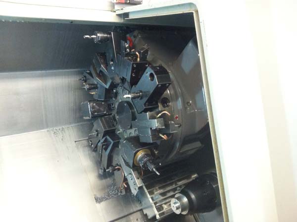 Hyundai Kia SKT21 CNC Turning Center with Live Tooling and Sub-Spindle CNC Lathe for sale