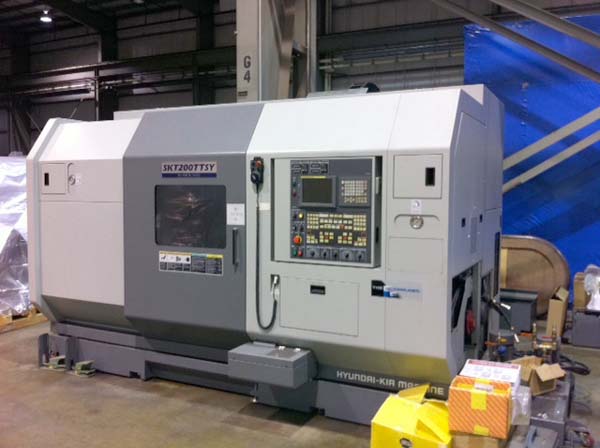 Hyundai Kia CNC Turning Center with Live Tooling, Twin Turrets and Twin Spindle and Y Axis CNC Lathe  for sale