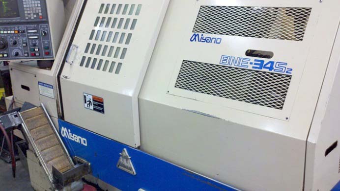 Miyano Twin Turret Twin Spindle CNC Turning Center CNC Lathe with Live Tooling and sub-spindle  for sale