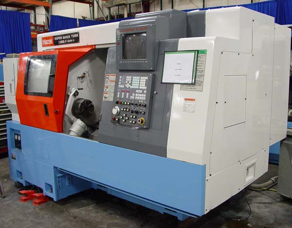 MAZAK Super Quick Turn 15 MSY CNC TURNING CENTER  With Live Tooling, Sub-Spindle and Y-Axis CNC Lathe with Live Tooling and sub-spindle  for sale