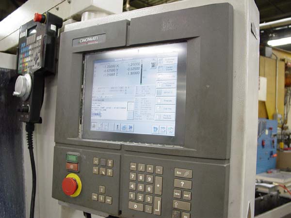 Cincinnati Arrow 1250 CNC Vertical Machining Center 2 pallet vertical mill  for sale