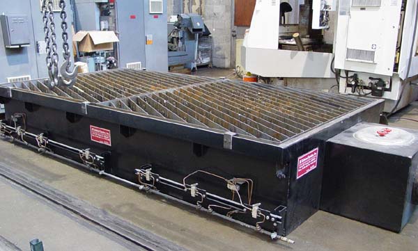 6' x 12' Zoned Down Draft Table Welding Table Cutting Table for sale