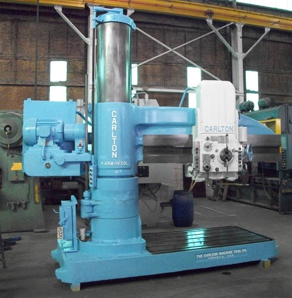 6' x 19" Carlton model 4A Radial Drill for sale