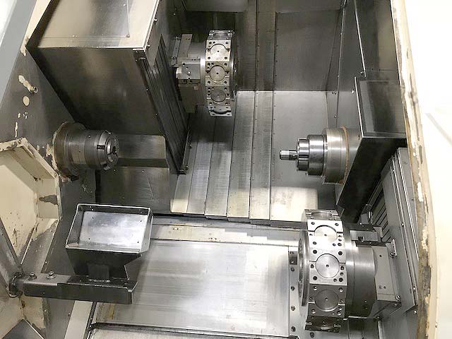 Nakamura Tome WT-300MMYS 8-Axis Twin Spindle Twin Turret CNC Turning Center with Y-Axis and Live Tooling  for sale