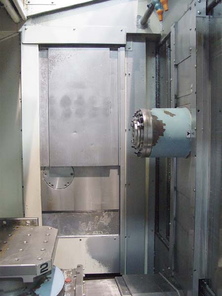 OKK MH-4 2-Pallet CNC Horizontal Macining Center Horizontal Mill For Sale