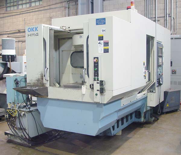 OKK MH-4 2-Pallet CNC Horizontal Macining Center Horizontal Mill For Sale