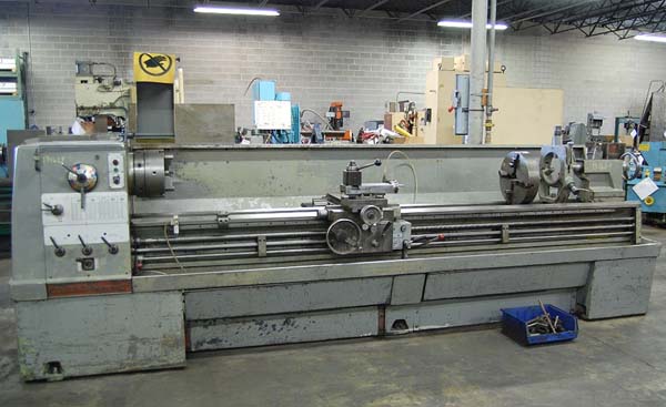 21 x 120 CLAUSING COLCHESTER LATHE