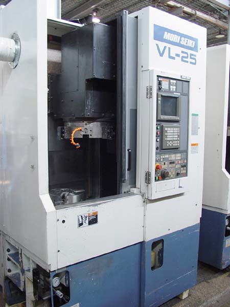 Mori Seiki VL-25 CNC Vertical Lathe VTL Turning Center for sale