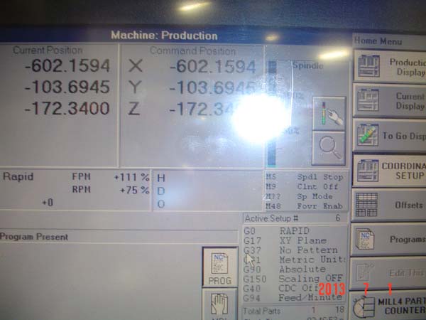 Cincinnati Arrow 3000 120" CNC vertical Machining Center CNC Mill for sale