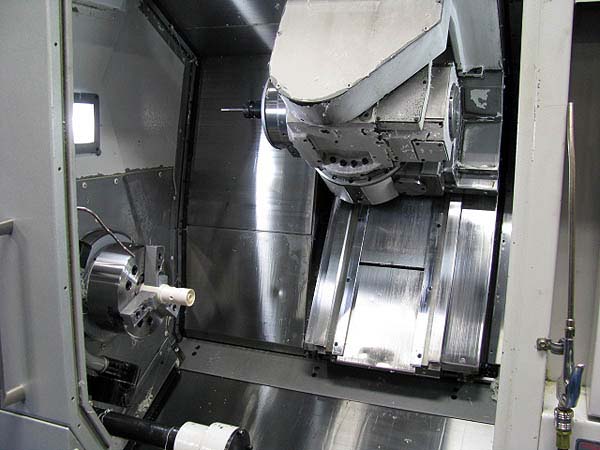 OKUMA Multus B300w CNC Turning Center with Universal Head and Sub-Spindle