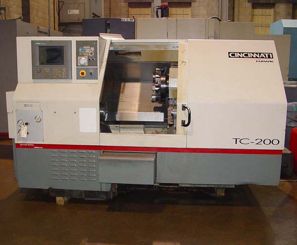 Cincinnati Hawk 200 CNC Turning Center CNC Lathe for sale
