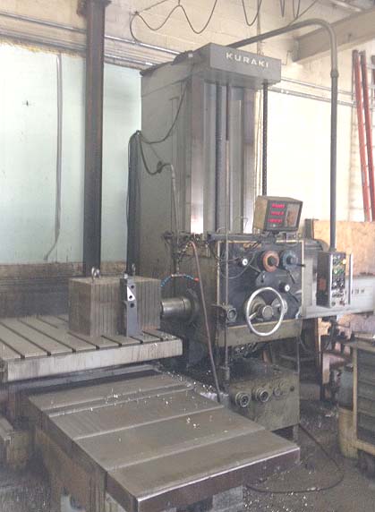 4" Kuraki Table Type Boring Mill For Sale