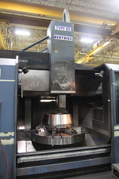 62" Berthiez CNC Vertical Boring Mill for sale