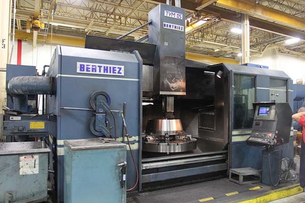 62" Berthiez CNC Vertical Boring Mill for sale