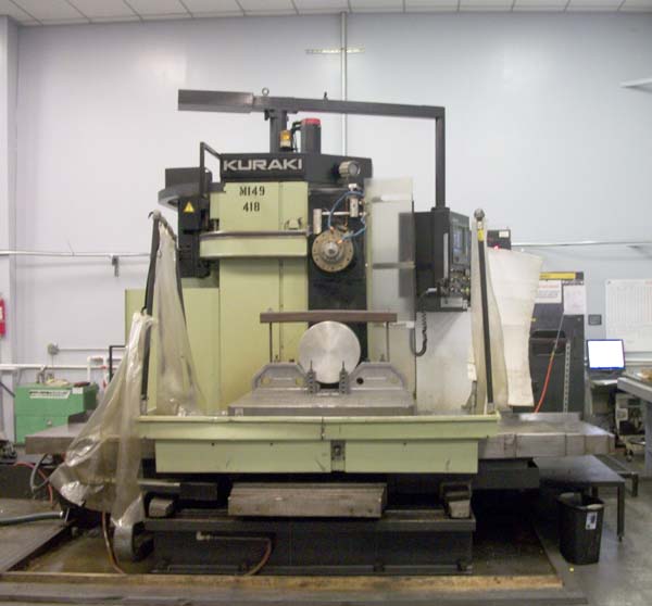 Kuraki CNC Horizontal Boring Mill model KBT-10DXA  for sale