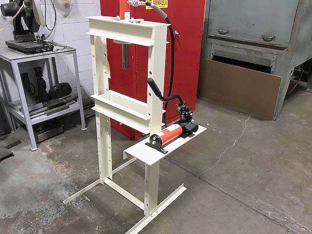 10 Ton Power Team H-Frame Press for sale