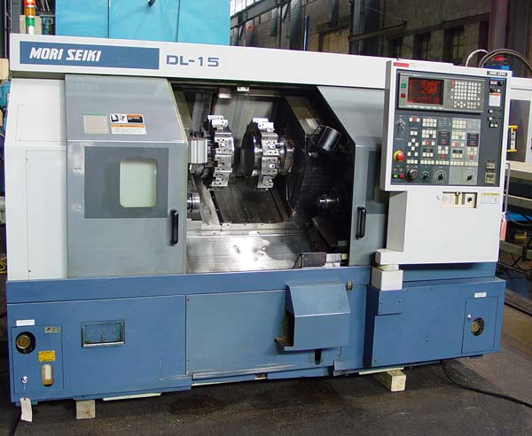 Mori Seiki DL-15 DL-150 Dual Spindle Twin Turret 2-Axis CNC Turning Center CNC Lathe with Y-Axis  for sale