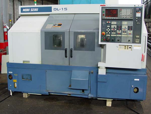 Mori Seiki DL-15 DL-150 Dual Spindle Twin Turret 2-Axis CNC Turning Center CNC Lathe with Y-Axis  for sale