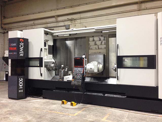 Mazak e500HS Integrex Multi-Tasking CNC Turning Center with Live Tooling, Universal head ,Y axis  for sale