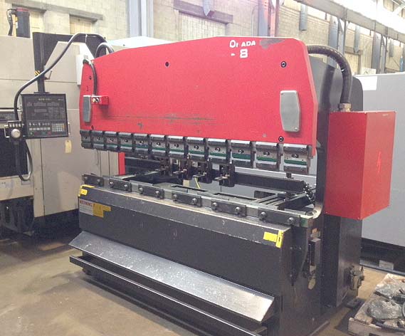 Amada RG-80 88 ton x 8' cnc Press Brake  for sale