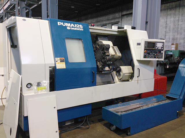 Daewoo 12S 2-Axis CNC Turning Center cnc lathe for sale