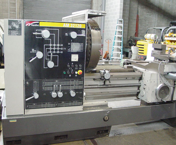32" x 120" Lathe Gap Bed Engine Lathe  for sale
