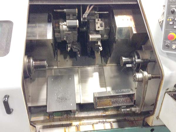 Nakamura TW-20 Twin Spindle Twin Turret CNC Turning Center  with LNS Bar Feeder for sale