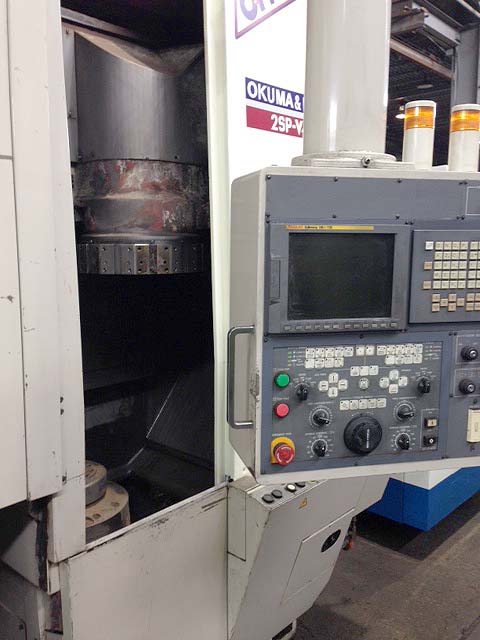 Okuma Howa 2SP-V40 Vertical Twin Spindle CNC Turning Centers 2 Spindle Lathe  for sale