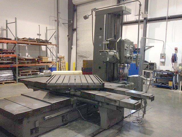 5" Wotan Horizontasl Boring Mill with built-in Rotary table  for sale