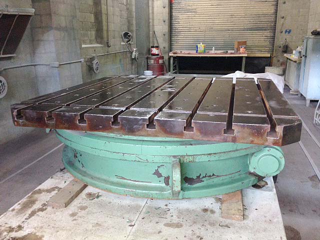 84" x 84" Power Rotary Table for sale