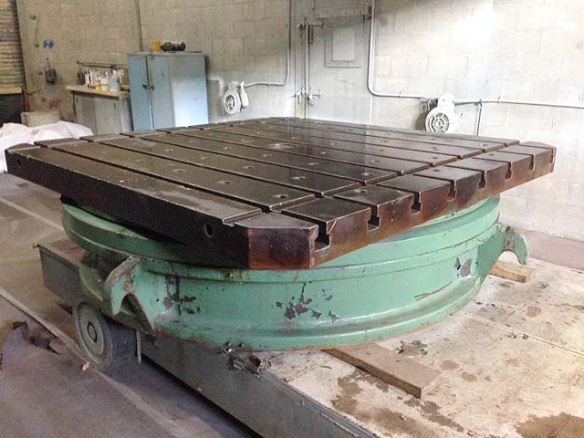 84" x 84" Power Rotary Table for sale