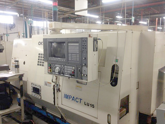 Okuma LU-15 4- Axis CNC Turning Center CNC Lathe for sale