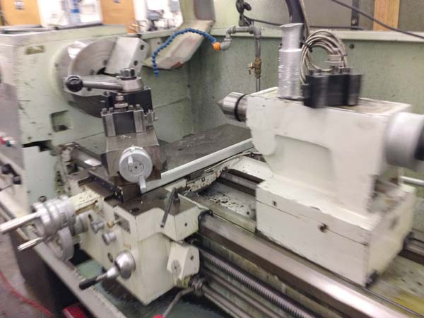 22" x 80" Willis Clausing Colchester Style Engine Lathe with3" Hole  for sale 