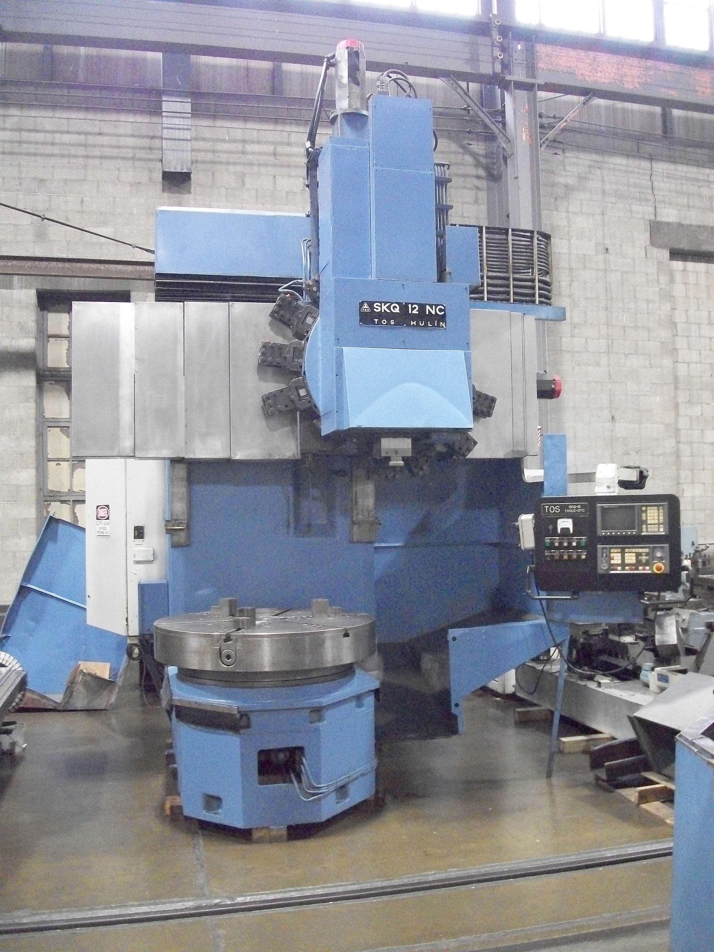 49" TOS HULIN CNC Vertical Boring Mill for sale