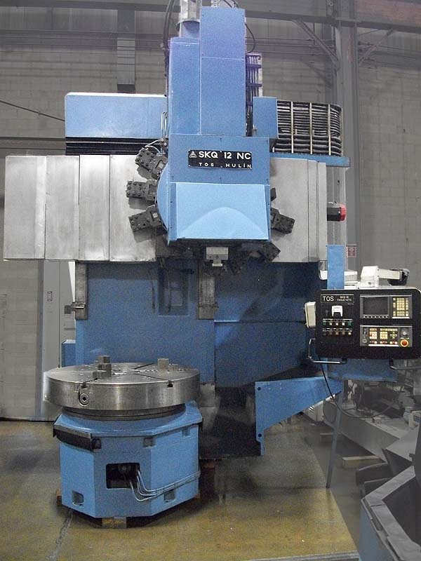 49" TOS HULIN CNC Vertical Boring Mill for sale