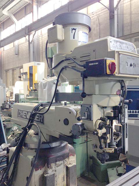 Chevalier Mill with Southwest Industries 2-Axis CNC Control Mill for sale