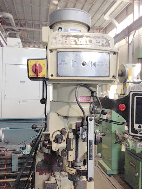 Chevalier Mill with Southwest Industries 2-Axis CNC Control Mill for sale