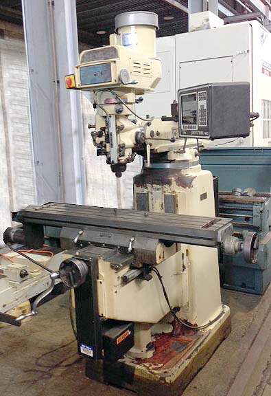 Chevalier Mill with Southwest Industries 2-Axis CNC Control Mill for sale